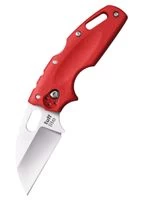 Cold Steel Taschenmesser Tuff Lite, Glatte Schneide, Rot