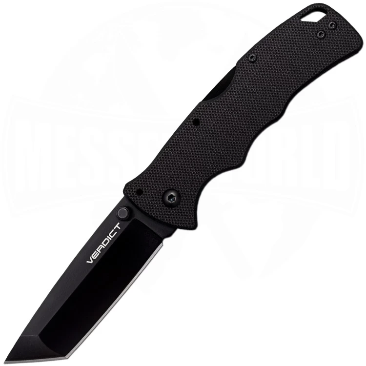 Cold Steel Verdict G10 Tanto All Black 1 Cold Steel Verdict G10 Tanto All Black