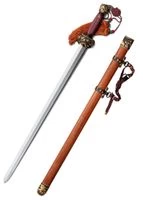 Cold Steel Chinese Two Collar Sea Wave Gim-Schwert, Cold Steel