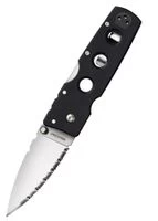 Cold Steel Taschenmesser Hold Out, 3-Zoll-Klinge, S35VN, Wellenschliff